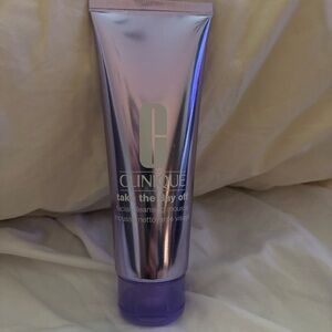 NEW Clinique purple Take the Day Off Facial Cleansing foaming Mousse -